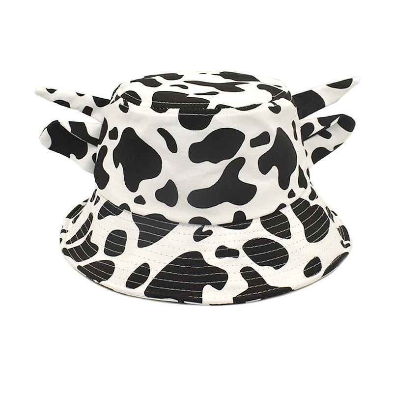 Sombrero de cubo de vaca de bocina de poliéster al por mayor